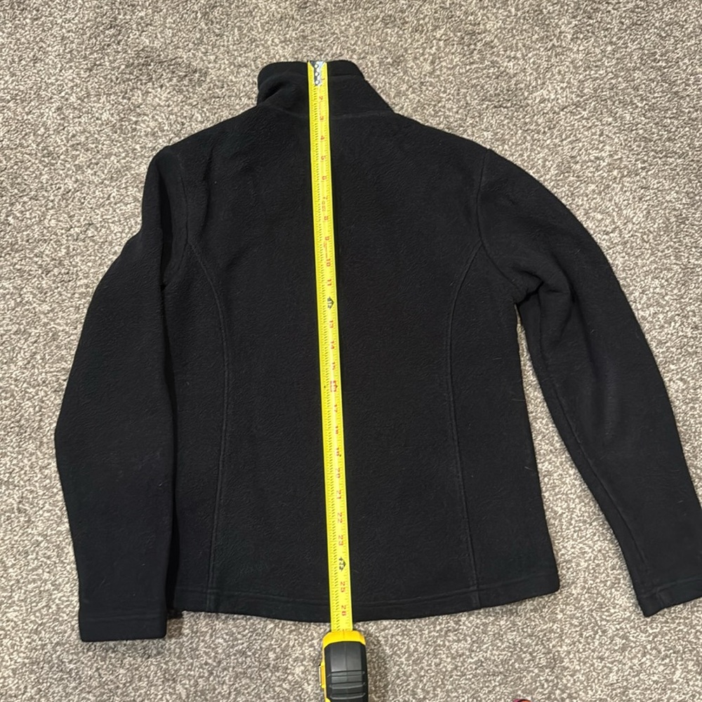 REI fleece jacket, women’s size medium.  Black - Picture 4 of 5